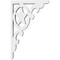 Ekena Millwork Austin Architectural Grade PVC Bracket, 5/8"W X 4 1/2"D X 7"H BKTP01X04X07AU - alternate 4